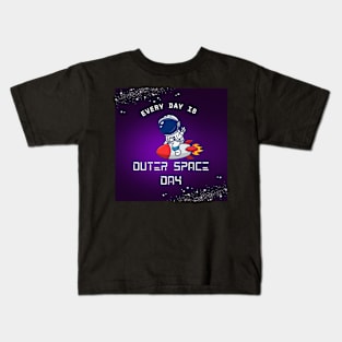 Outer Space Day Kids T-Shirt